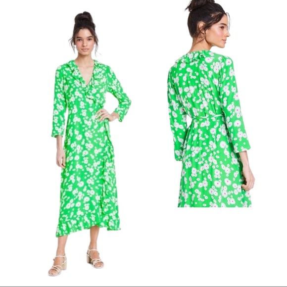 Rixo X Target Green Daisy Ruff - Picture 4 of 4